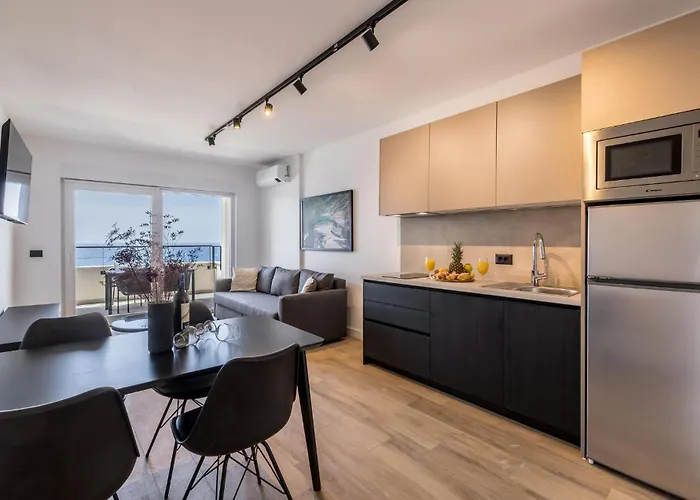 公寓 Awesome In With House Sea View Potomje