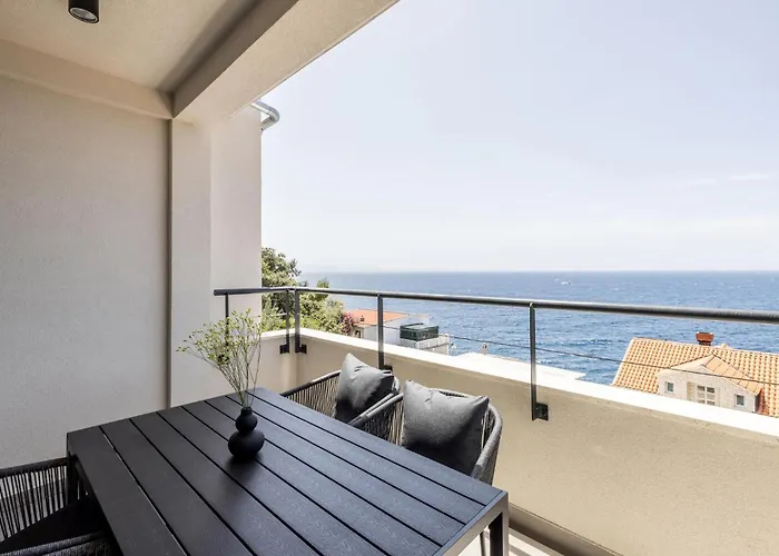 公寓 Awesome In With House Sea View Potomje