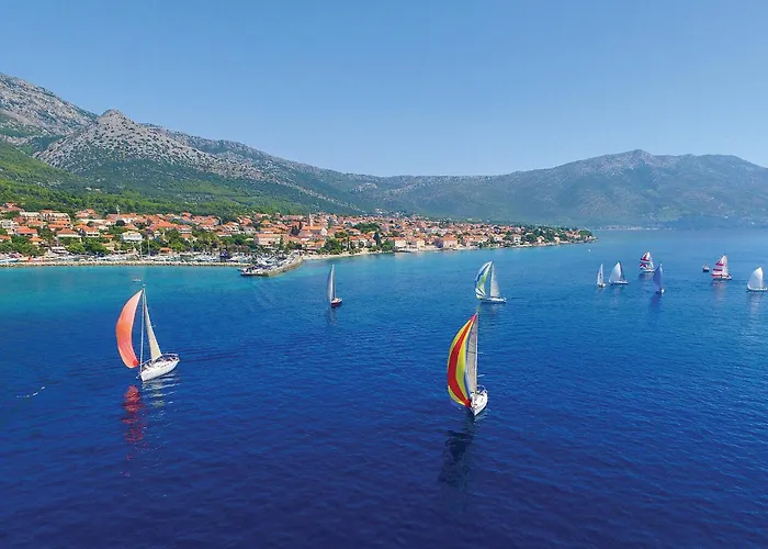 Awesome In With House Sea View 公寓 Potomje